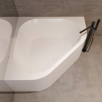 Акриловая ванна ABBER AB9507-1.5 белая