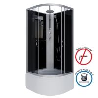 Душевая кабина Niagara NG-2507-14BKT без крыши