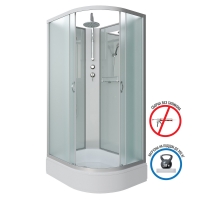 Душевая кабина Niagara NG-33084-14LBKT 100х80, без крыши