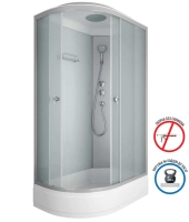 Душевая кабина Niagara NG-3324-14R 120х80 средний поддон, стекло матовое