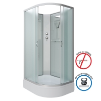 Душевая кабина Niagara NG-33294-14LBK 120х90 без крыши, средний поддон