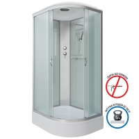 Душевая кабина Niagara NG-33984-14L 90х80 средний поддон, стекло матовое