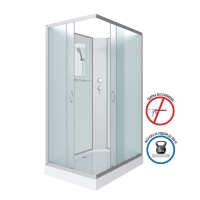 Душевая кабина Niagara NG-43975-14QBK низкий поддон, без крыши 90x70x200
