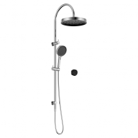 Душевая стойка ABBER Marmor AF8B20-H06 без излива, ручка Alpennacht, хром