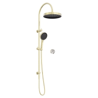 Душевая стойка ABBER Marmor AF8B20BG-H05BG без излива, ручка Wiener Marmor, золото брашированное