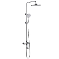 Душевая стойка ABBER Weiss Insel AF8016L с изливом, хром