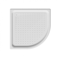 Душевой поддон ABBER AD3A090 90х90 четверть круга, акриловый, белый