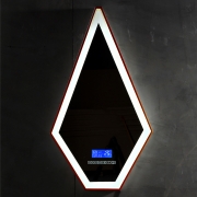 Зеркало для ванной ABBER Stein AS6611BR с подсветкой