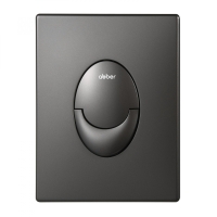 Кнопка смыва ABBER AC0125NG пневматическая, никель