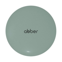 Накладка на слив для раковины ABBER AC0014MCG светло-зеленая матовая, керамика