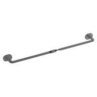 Полотенцедержатель ABBER Tanz AA1C52GM, оружейная сталь