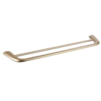 Полотенцедержатель двойной ABBER Nord AA1553G золото матовое