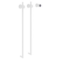 Полотенцесушитель электрический ABBER Charme AH4002МW белый матовый