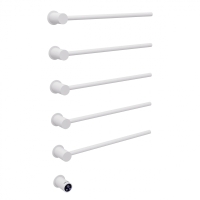 Полотенцесушитель электрический ABBER Charme AH4005МW белый матовый