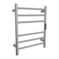 Полотенцесушитель электрический ABBER Standard AH4606BST сталь брашированная