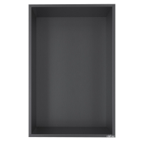 Скрытая настенная ниша из нержавеющей стали ABBER Nischen AN3001NG, никель