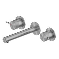 Смеситель ABBER Emotion 316 AF88121BGG-M для раковины скрытого монтажа, брашированная оружейная сталь