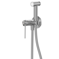 Смеситель ABBER Emotion 316 AF8825BGG для биде, брашированная оружейная сталь