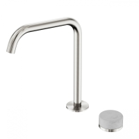 Смеситель ABBER Marmor AF8B091BN-L для кухни, прогрессивный, без ручки, никель брашированный