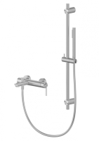 Смеситель ABBER Perfekte 316 AF8A90BST для ванны, брашированная сталь