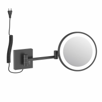 Зеркало с подсветкой Timo Luiro 18474/03 черный матовый