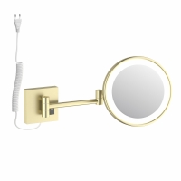 Зеркало с подсветкой Timo Luiro 18474/17 золото матовое